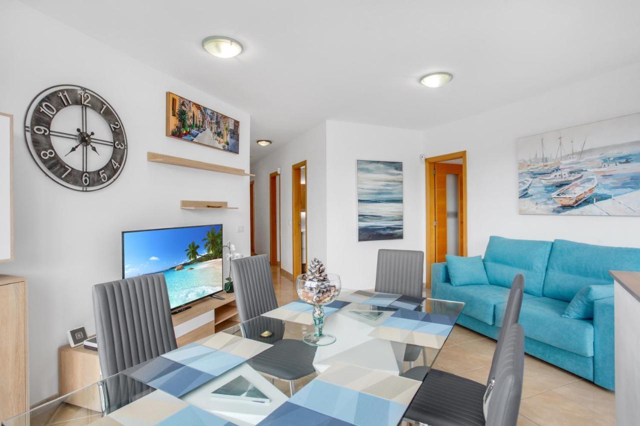 Ocean Blue, Next To The Ocean, Fast Wi-Fi Apartment Los Abrigos Ngoại thất bức ảnh