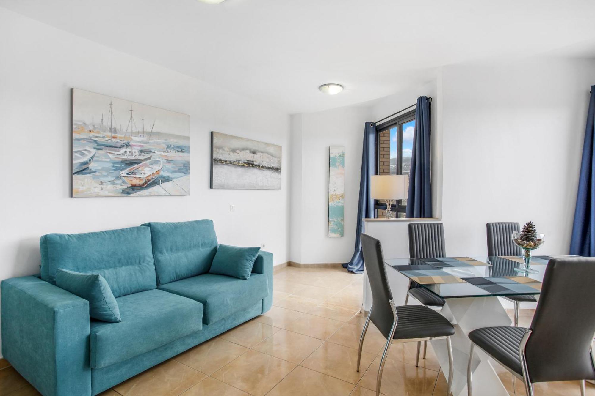 Ocean Blue, Next To The Ocean, Fast Wi-Fi Apartment Los Abrigos Ngoại thất bức ảnh